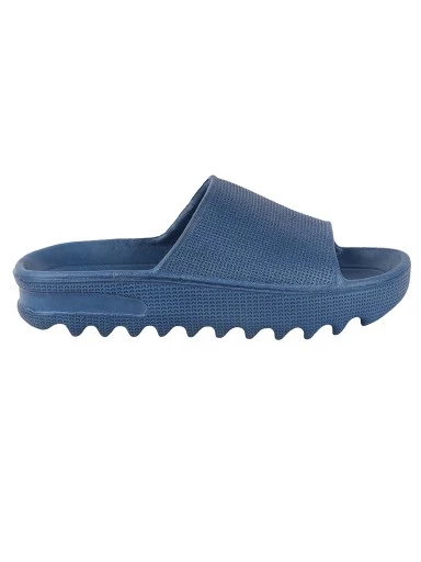 Stylestry Women Blue Solid Sliders