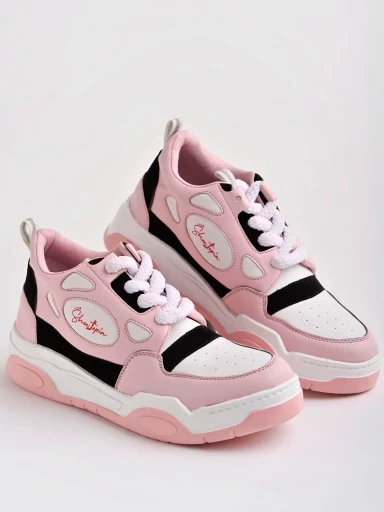 Stylestry Smart Casual Lace-up Sneakers For Women & Girls
