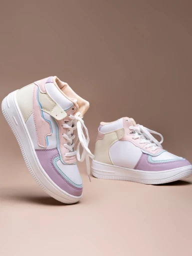 Stylestry Women & Girls Pink Smart Casual Sneakers