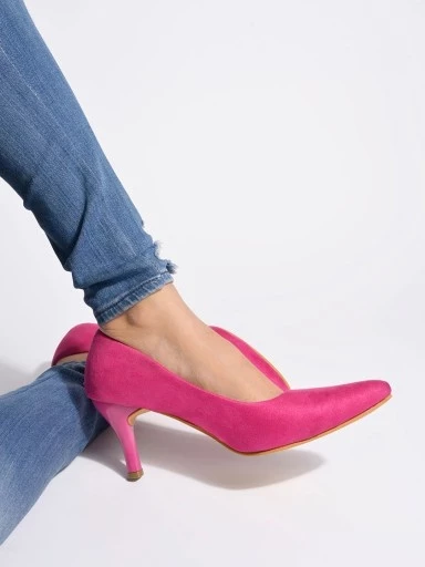 Stylestry Stylish Pink Pumps For Women & Girls
