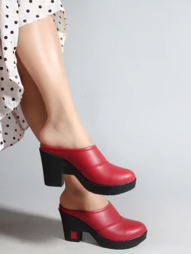 Stylestry Stylish Smart Casual Cherry Pumps for Women & Girls