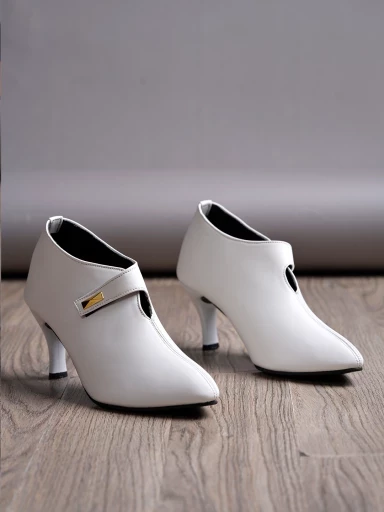 Stylestry Pointed Toe White Pumps For Women & Girls