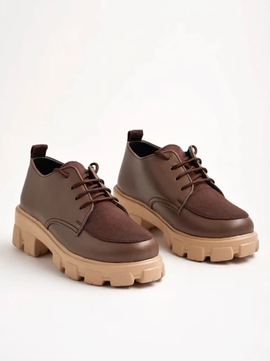 Stylestry Smart Casual Brown Shoes For Women & Girls