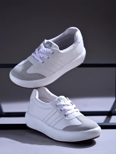 Stylestry White Smart Casual Shoes For Women & Girls