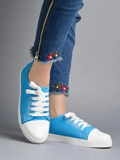 Buy U S Polo Assn Men Blue Colourblocked Sneakers - Casual Shoes for Men  16468746 | Myntra