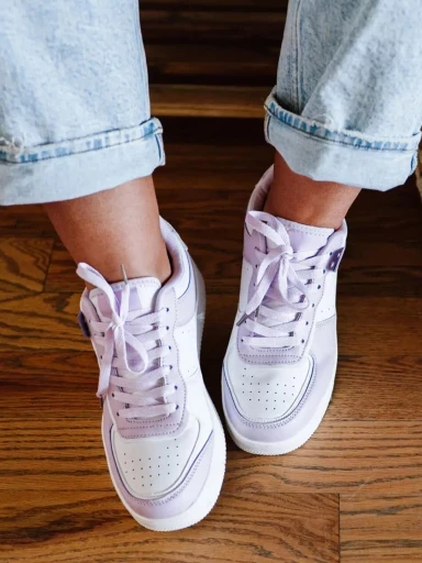 Stylestry Women & Girls Purple Smart Casual Sneakers