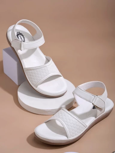 stylestry comfortable white doctor sole heels for women girls