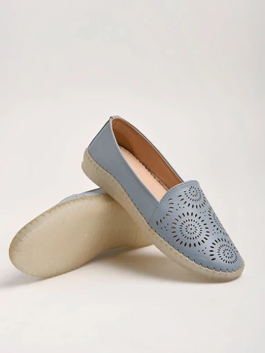 Stylestry Everyday Casual Blue Loafers For Women & Girls