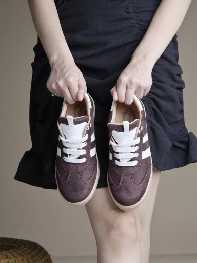 Stylestry Brown Smart Casual Shoes For Women & Girls