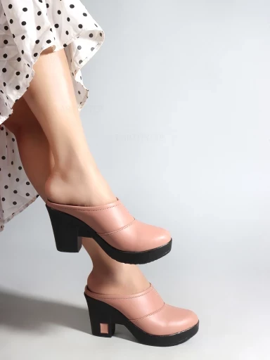 Stylestry Stylish Smart Casual Peach Pumps for Women & Girls