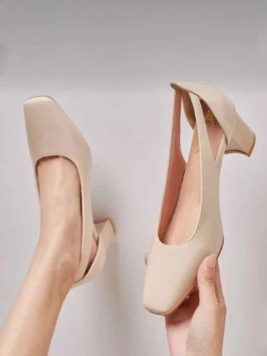 Buy Womens 3 Inch Low Heels Pumps with T-Strap Detail Cream Office Shoes  Size: 11 Online at desertcartINDIA