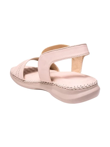 Stylestry Orthopedic Comfortable Doctor Sole Peach Sandals For Women & Girls