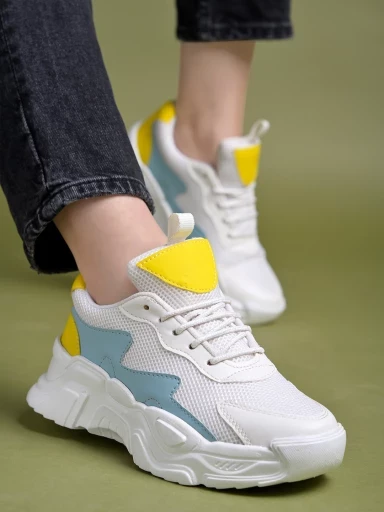 Stylestry White Smart Casual Shoes For Women & Girls