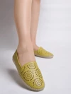 Stylestry Everyday Casual Yellow Loafers For Women & Girls