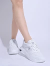 Stylestry Lace-up Comfortable White Sports Shoes For Women & Girls