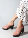 Stylestry Stylish Smart Casual Peach Pumps for Women & Girls