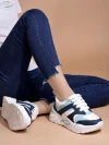 Stylestry Smart Casual Navy-Blue Sneakers For Women & Girls