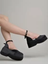 Stylestry Stylish Black Chic Pumps For Women & Girls