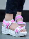 Stylestry Comfortable  & Sporty White Sandals For Women & Girls