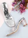 Stylestry Women & Girls Silver Heels