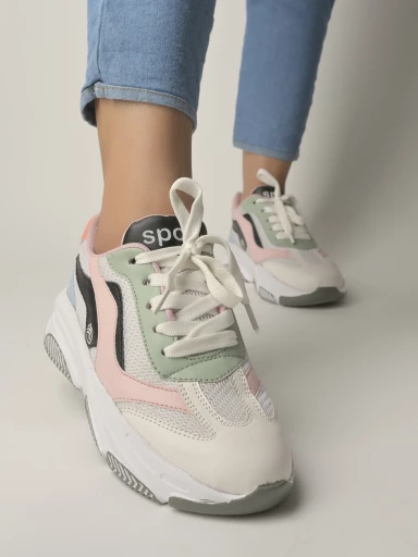 Shoetopia Smart Casual Comfortable White Sneakers For Women & Girls